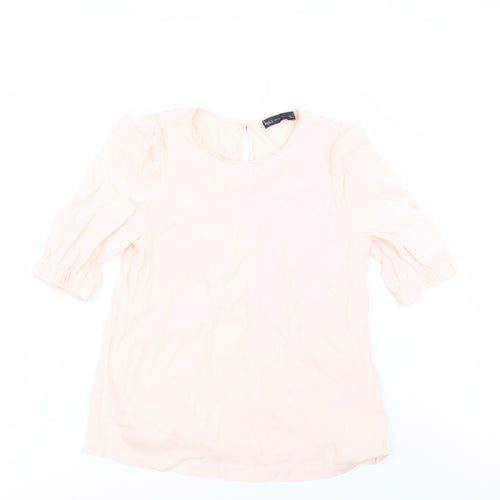 Marks and Spencer Womens Pink   Tunic Blouse Size 8