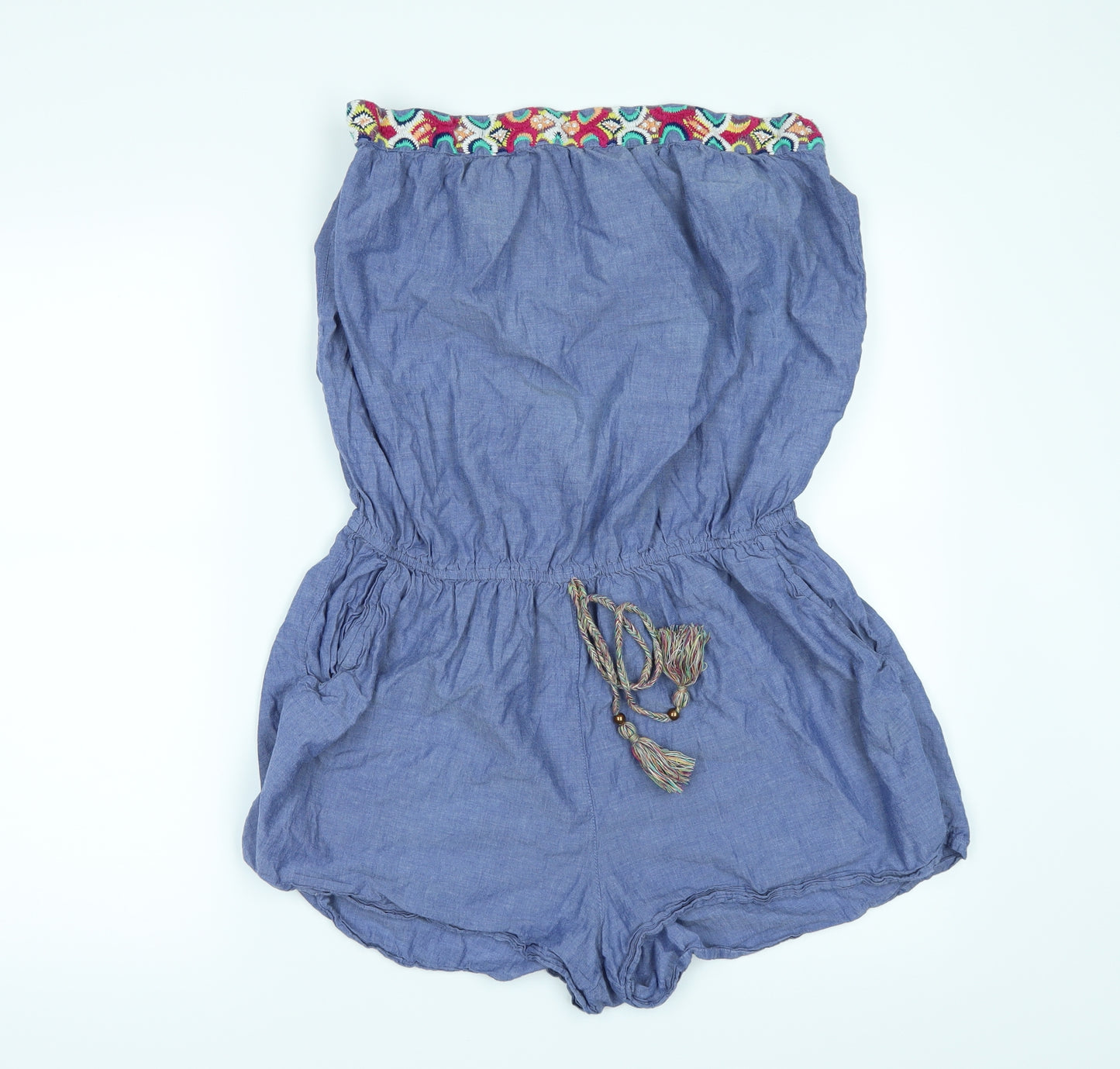 F&F Womens Blue   Playsuit One-Piece Size L