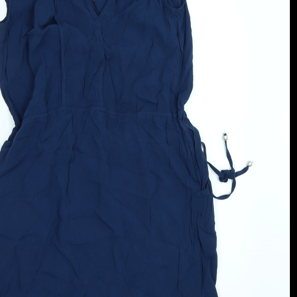Warehouse Womens Blue   T-Shirt Dress  Size 12