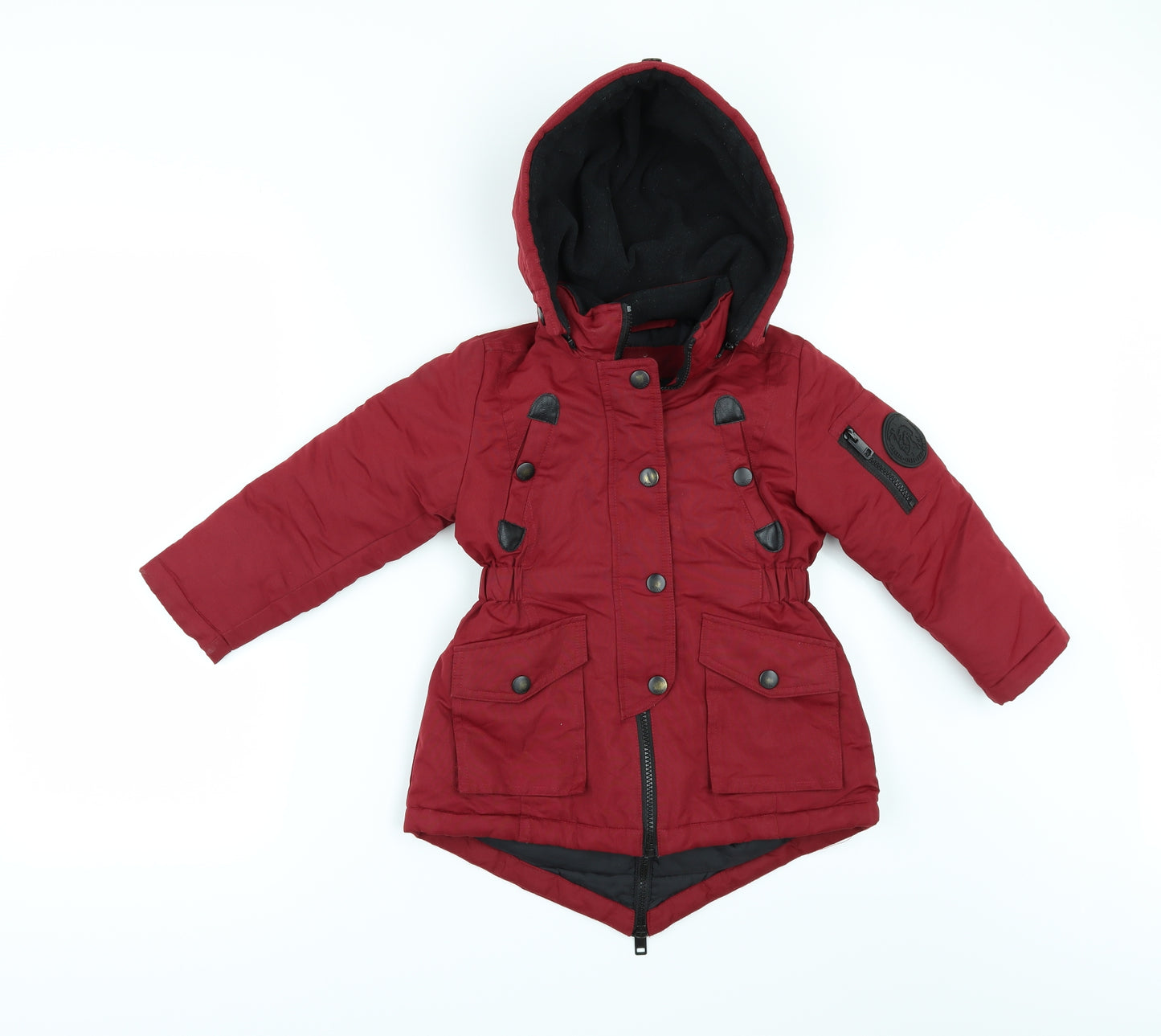 Diesel Girls Red   Jacket  Size 5 Years