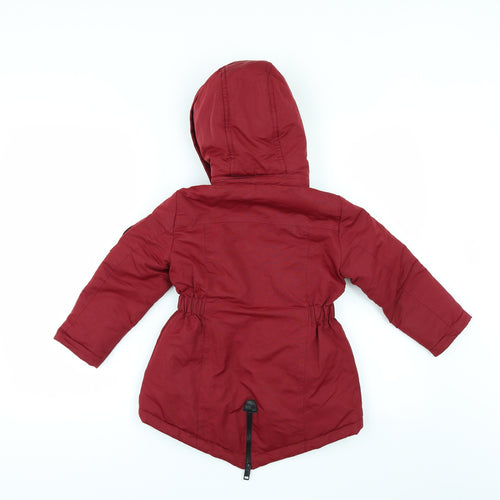 Diesel Girls Red   Jacket  Size 5 Years