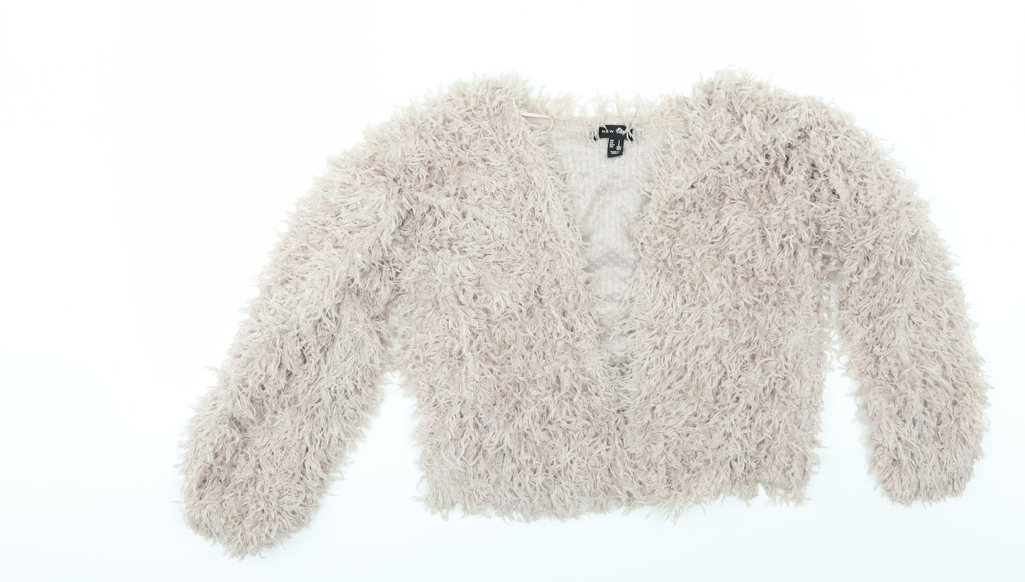 New Look Womens Pink   Cardigan Jumper Size S