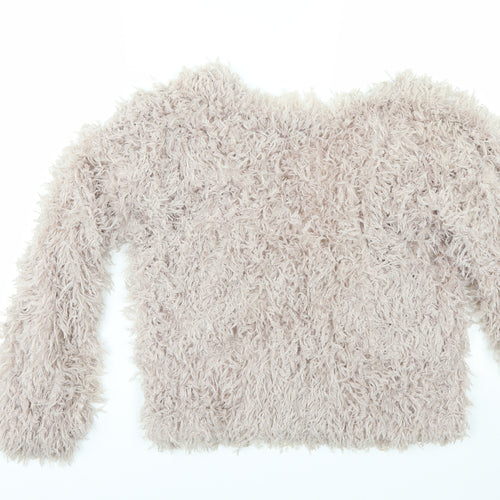 New Look Womens Pink   Cardigan Jumper Size S