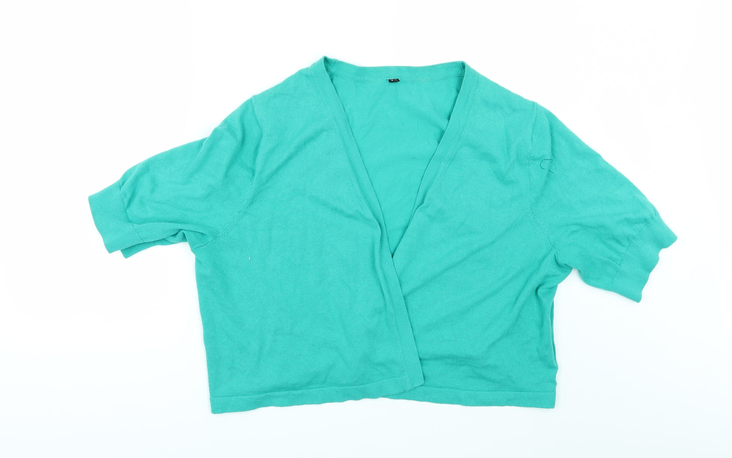Preworn Womens Green   Cardigan Jumper Size 20