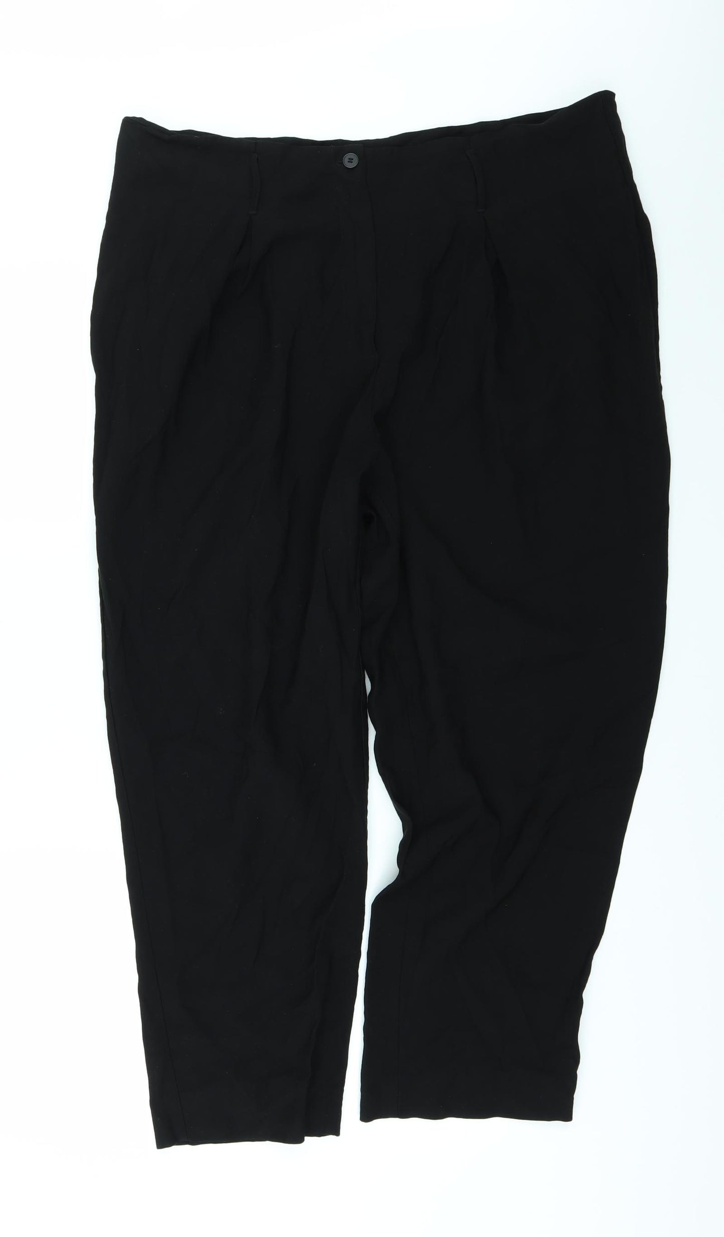 Principles Womens Black   Trousers  Size 16 L26 in