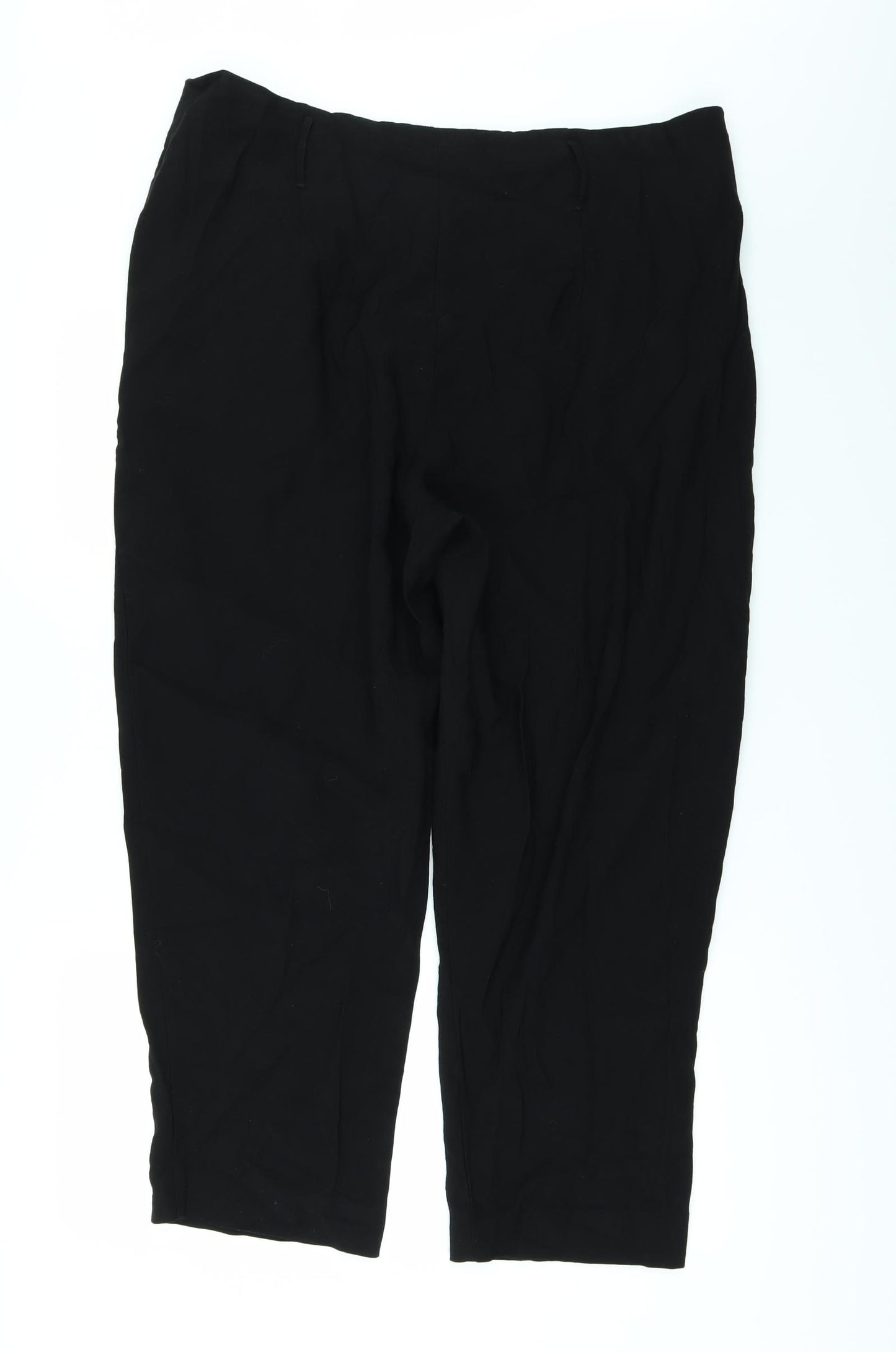 Principles Womens Black   Trousers  Size 16 L26 in