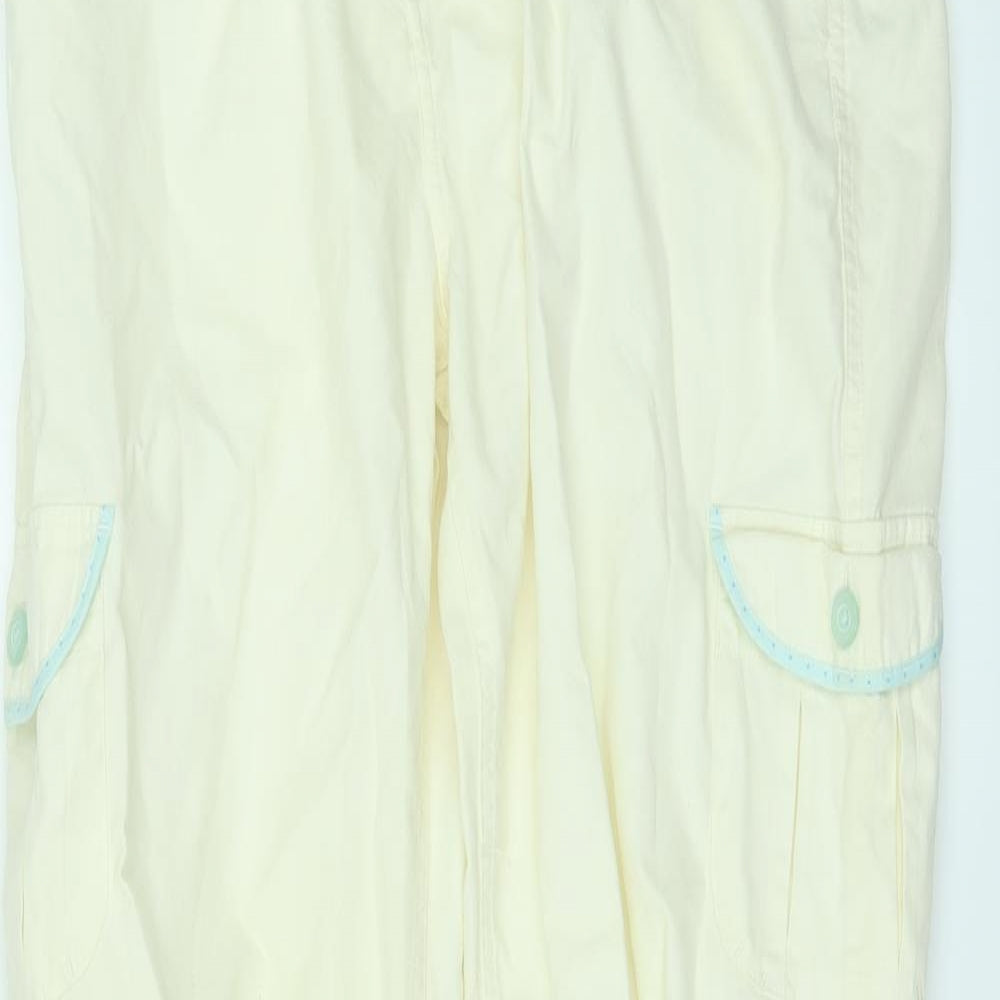 Joules Womens Ivory   Trousers  Size 14 L30 in