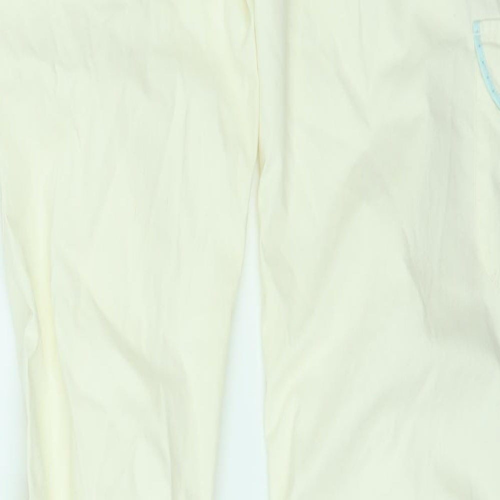 Joules Womens Ivory   Trousers  Size 14 L30 in