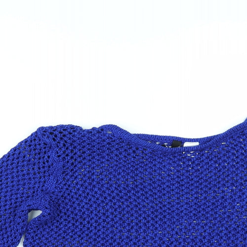 Divided by H&M Womens Blue   Pullover Jumper Size 6