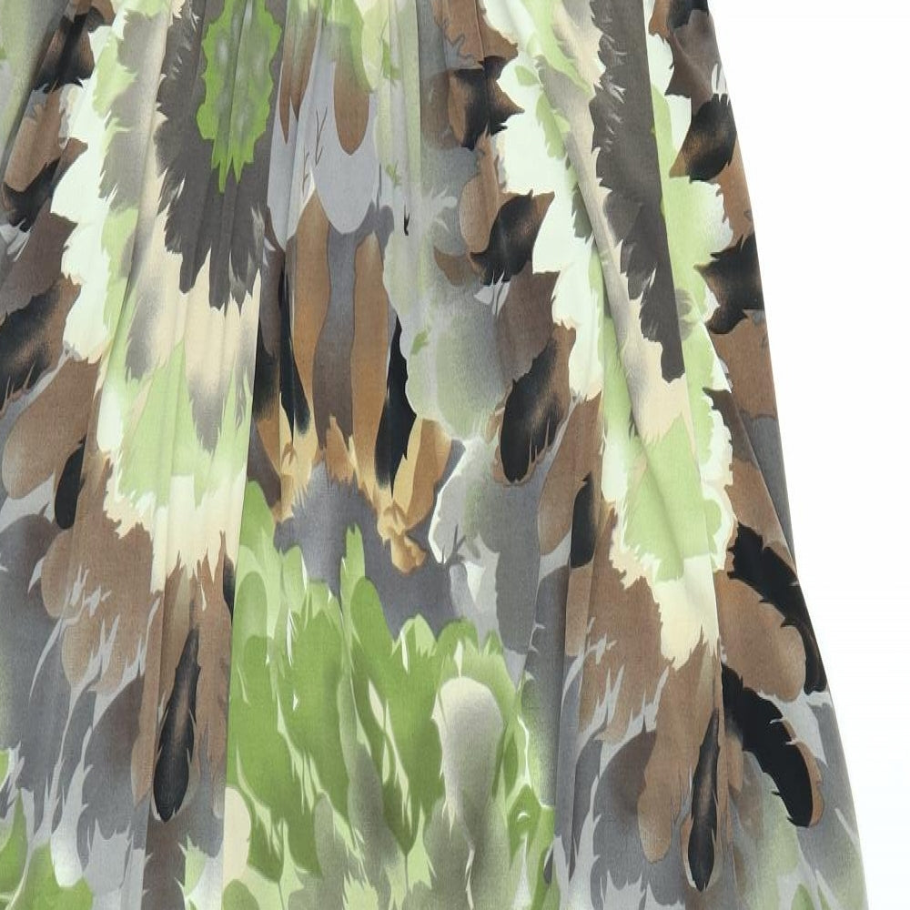 Ronni Nicole Womens Multicoloured Floral  Maxi  Size 14