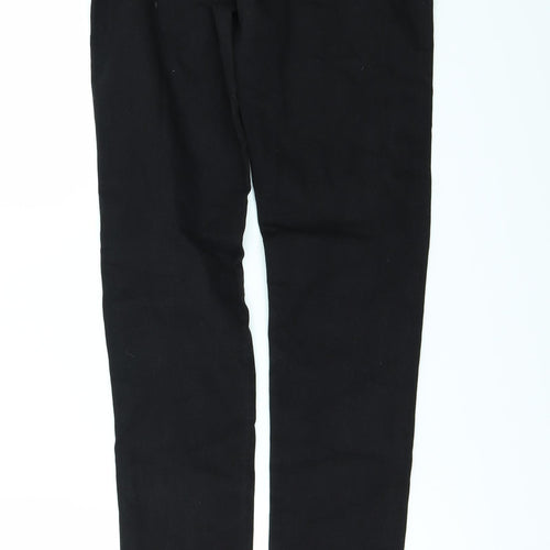 Denim & Co. Womens Black  Denim Jegging Jeans Size 8 L30 in