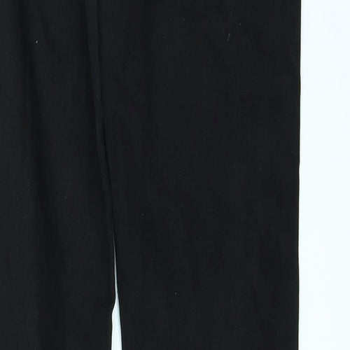 Denim & Co. Womens Black  Denim Jegging Jeans Size 8 L30 in