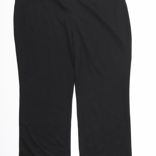 Wardrobe Essentials Womens Black   Jogger Trousers Size 18 L26 in