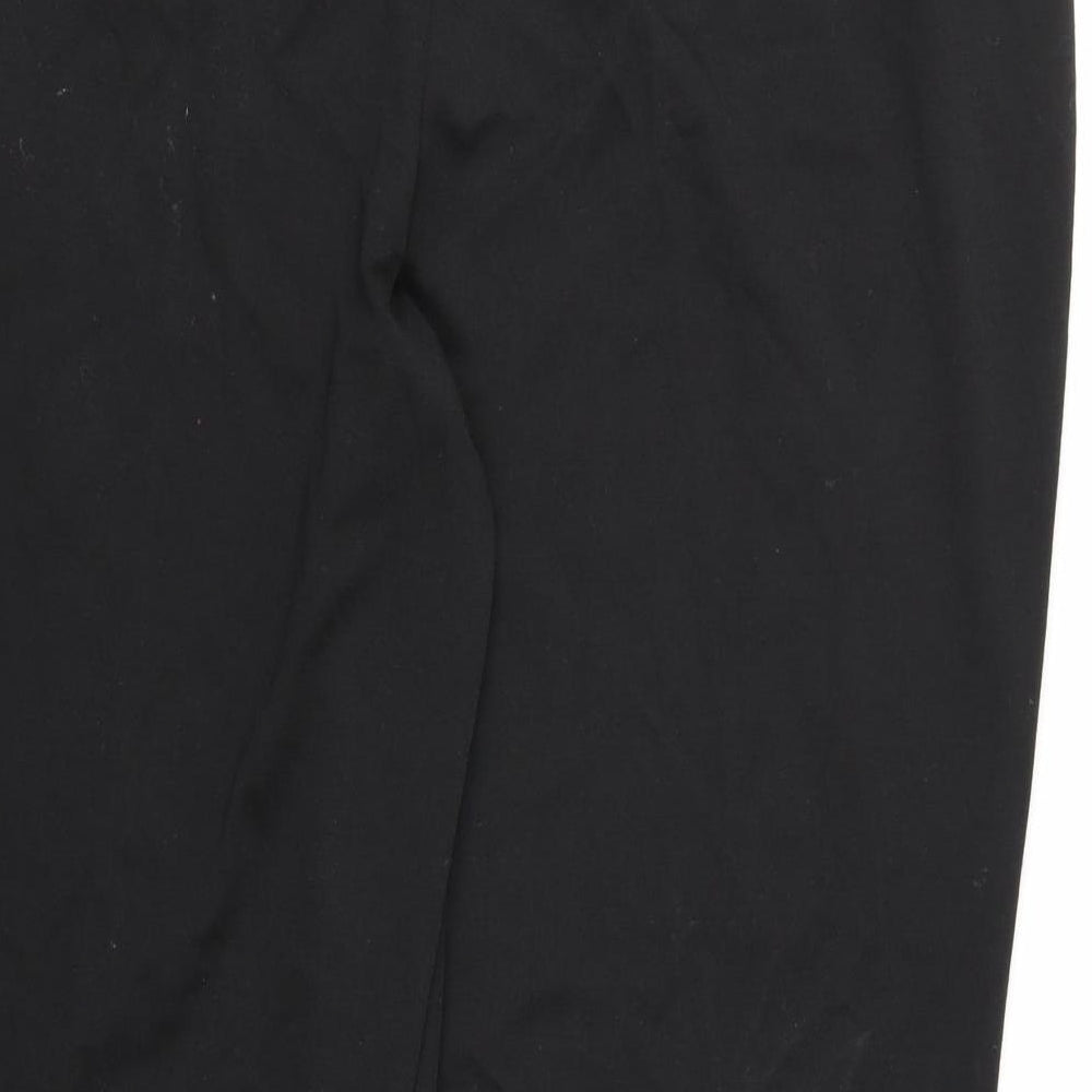 Wardrobe Essentials Womens Black   Jogger Trousers Size 18 L26 in