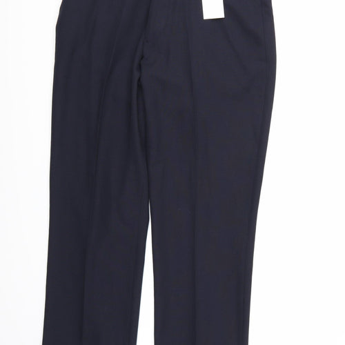 Oliver Stead Mens Blue  Rayon Trousers   L29 in