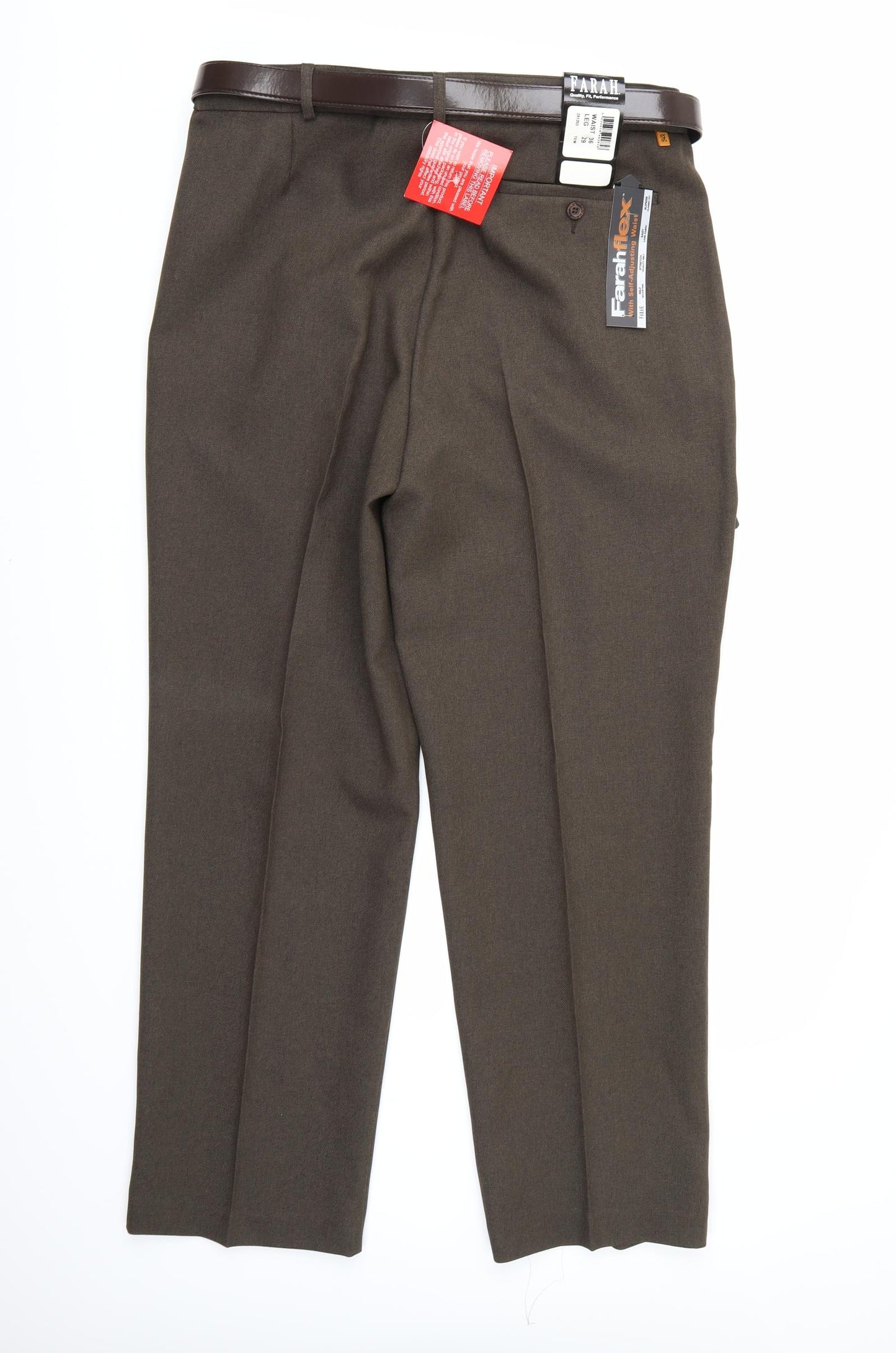 Farah Mens Brown  Rayon Trousers   L29 in