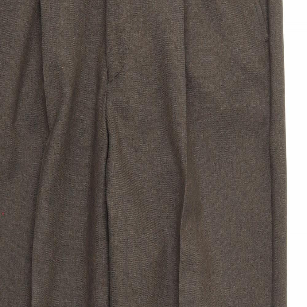 Farah Mens Brown  Rayon Trousers   L29 in
