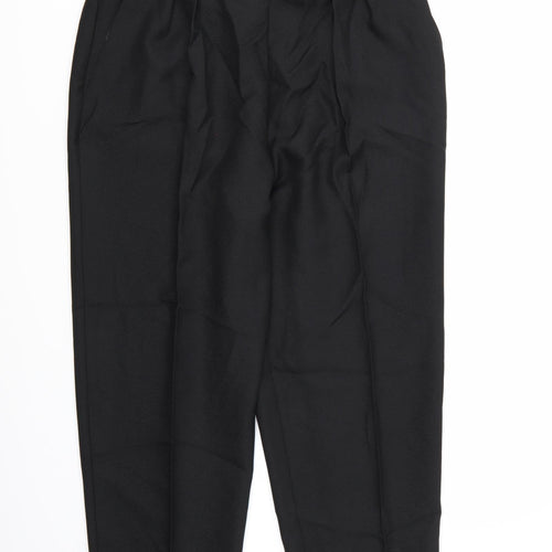 Classics Womens Black  Rayon Trousers  Size 18 L25 in