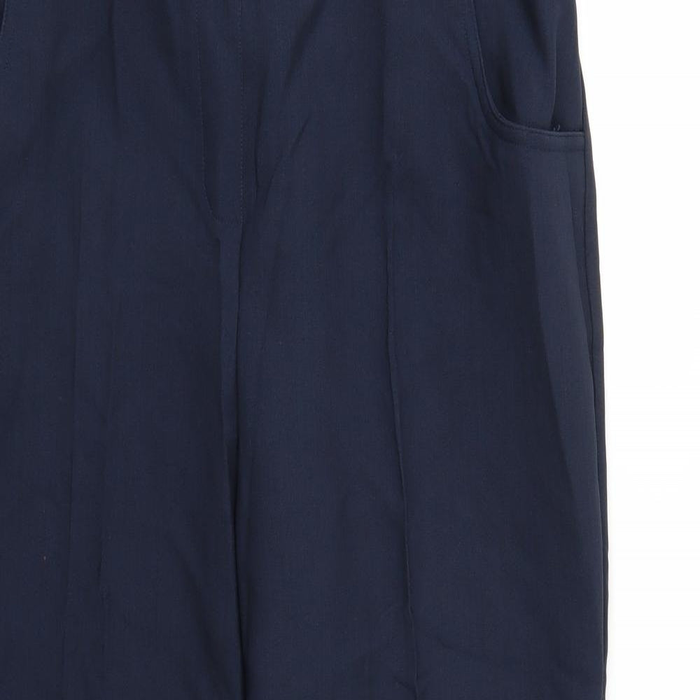 Julipa Womens Blue  Rayon Trousers  Size 18 L26 in