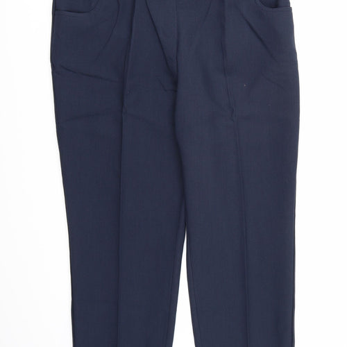 Special Collection Womens Blue  Rayon Trousers  Size 18 L26 in