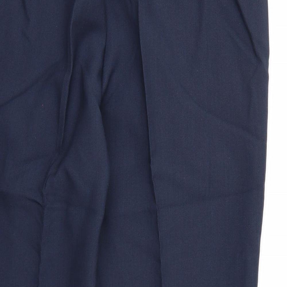Special Collection Womens Blue  Rayon Trousers  Size 18 L26 in