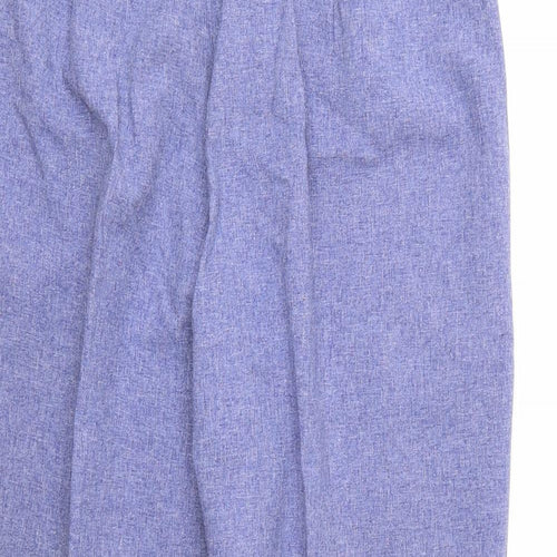 Preworn Womens Blue  Rayon Trousers  Size 20 L24 in