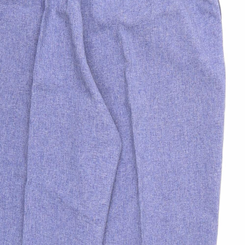 Preworn Womens Blue  Rayon Trousers  Size 20 L24 in