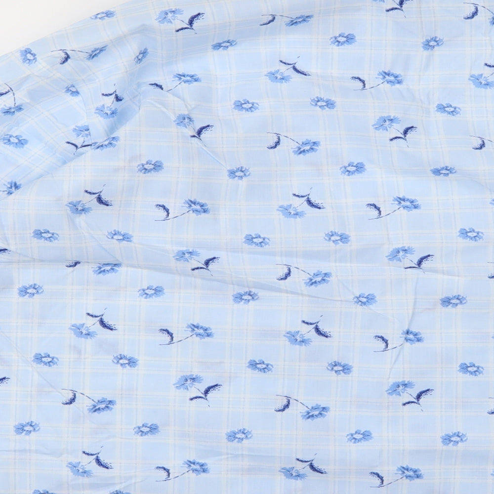 Berkertex Womens Blue Floral  Top Pyjama Top Size 18