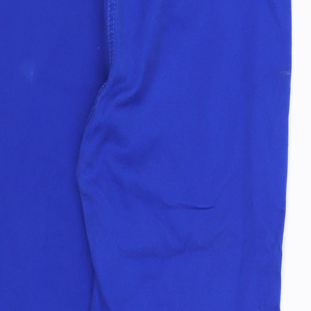 Marks and Spencer Womens Blue  Denim Tapered Jeans Size 10 L23 in