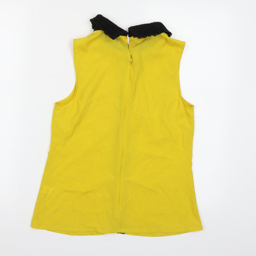 Monsoon Womens Yellow   Basic Blouse Size 10