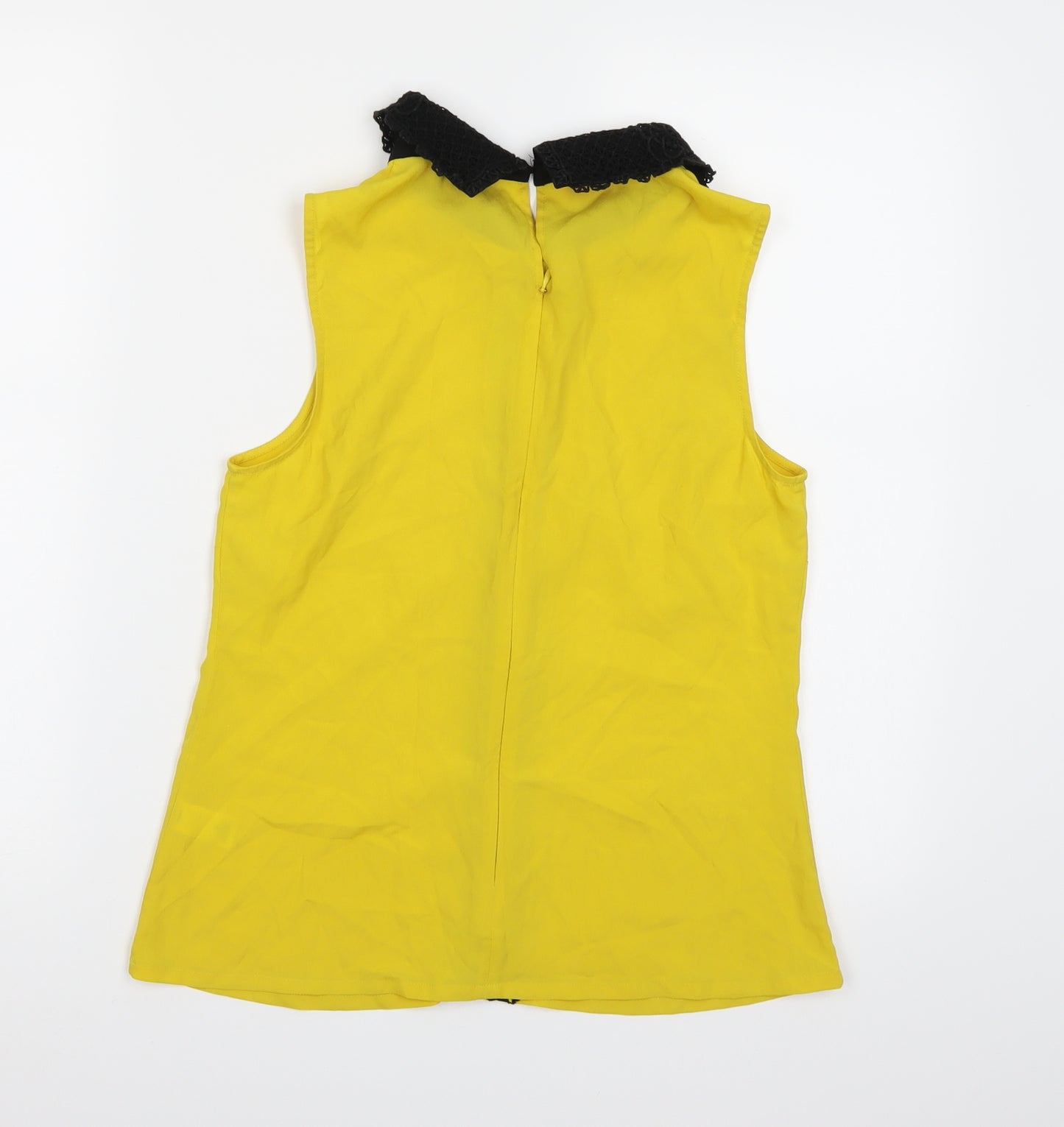 Monsoon Womens Yellow   Basic Blouse Size 10