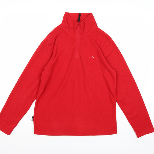Granite Outdoors Womens Red  Fleece Jacket  Size S