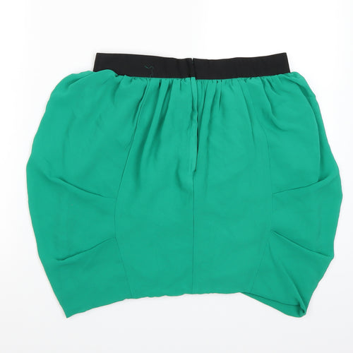 H&M Womens Green   A-Line Skirt Size 10