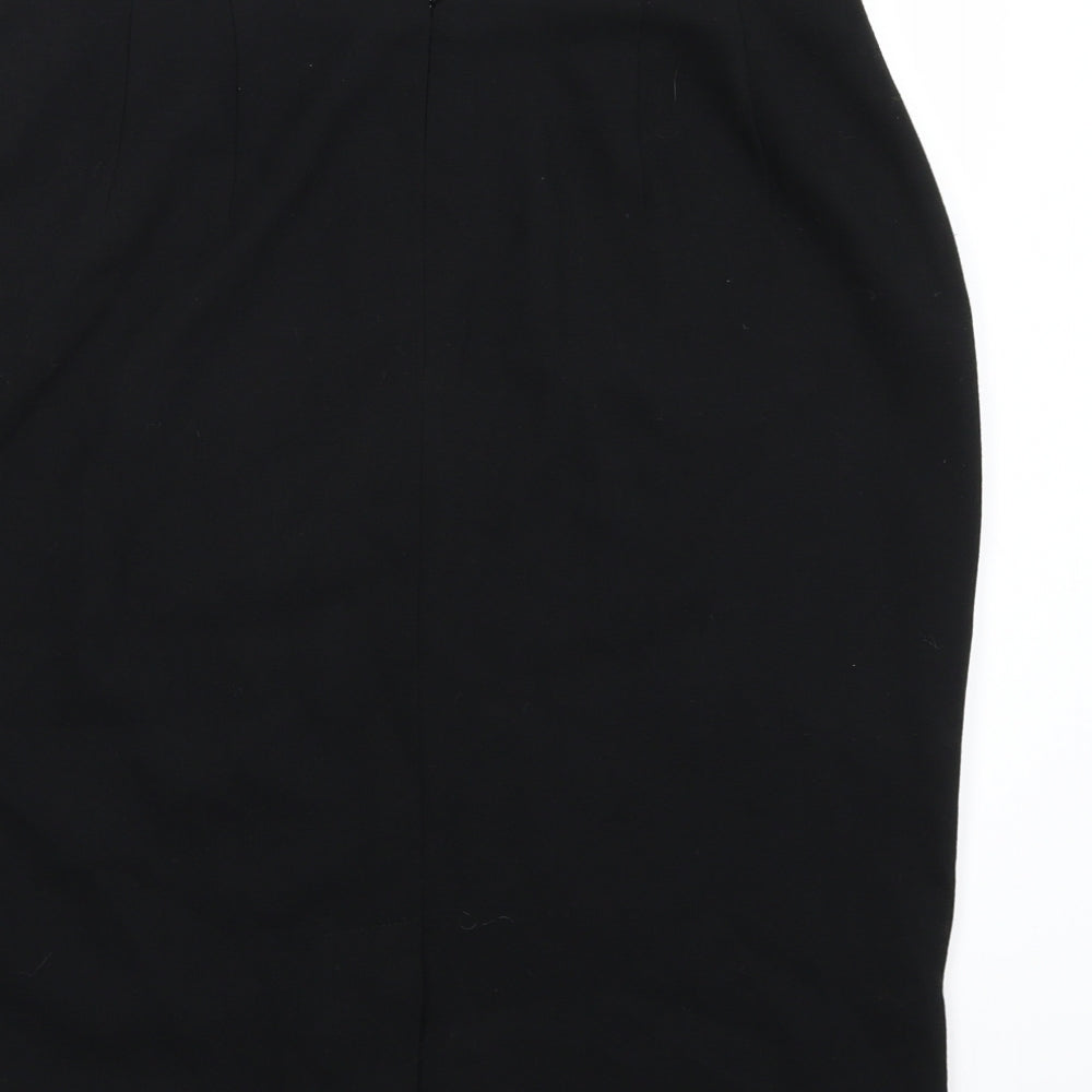 Debenhams Womens Black   A-Line Skirt Size 14