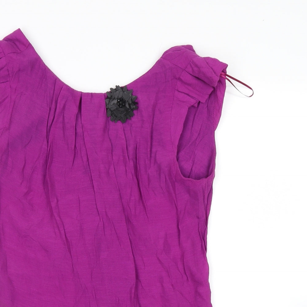 River Island Womens Purple   Basic Blouse Size 10
