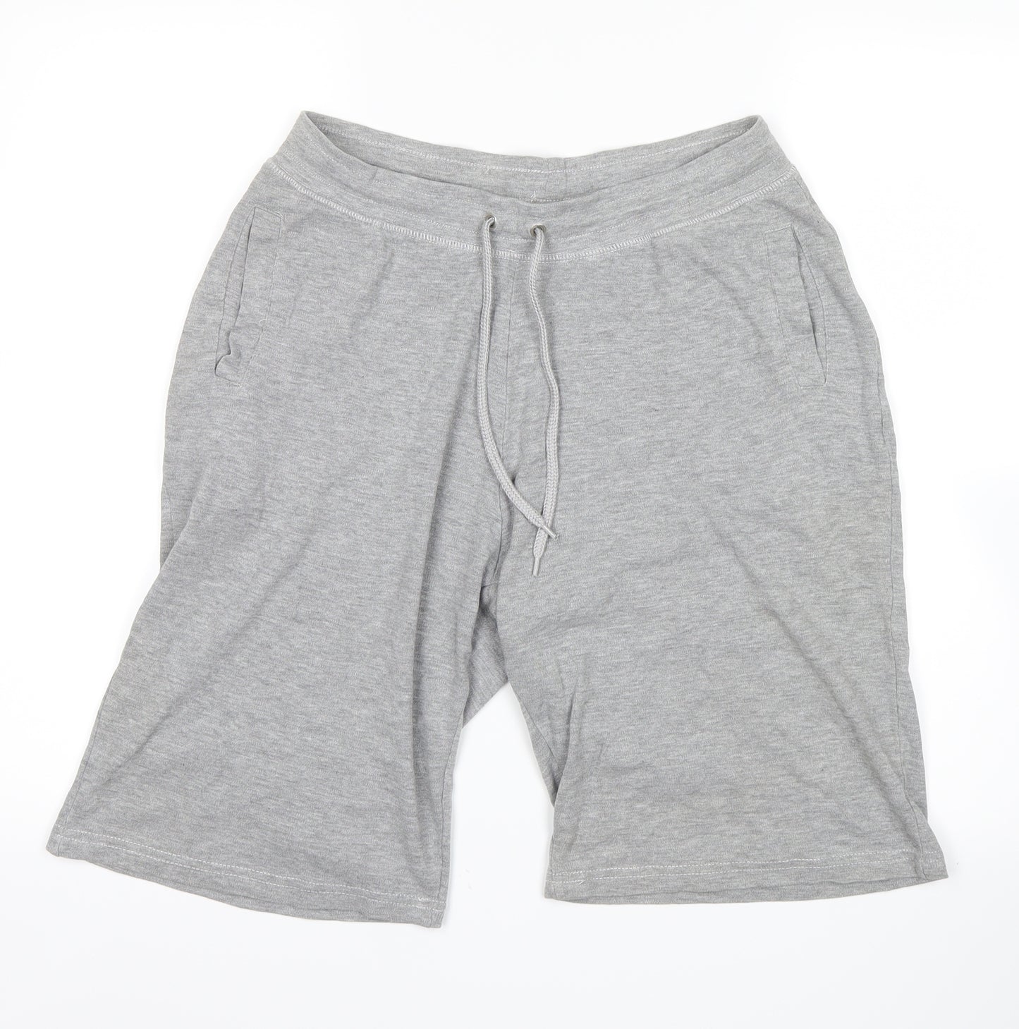 miss flori Womens Grey   Sweat Shorts Size 12