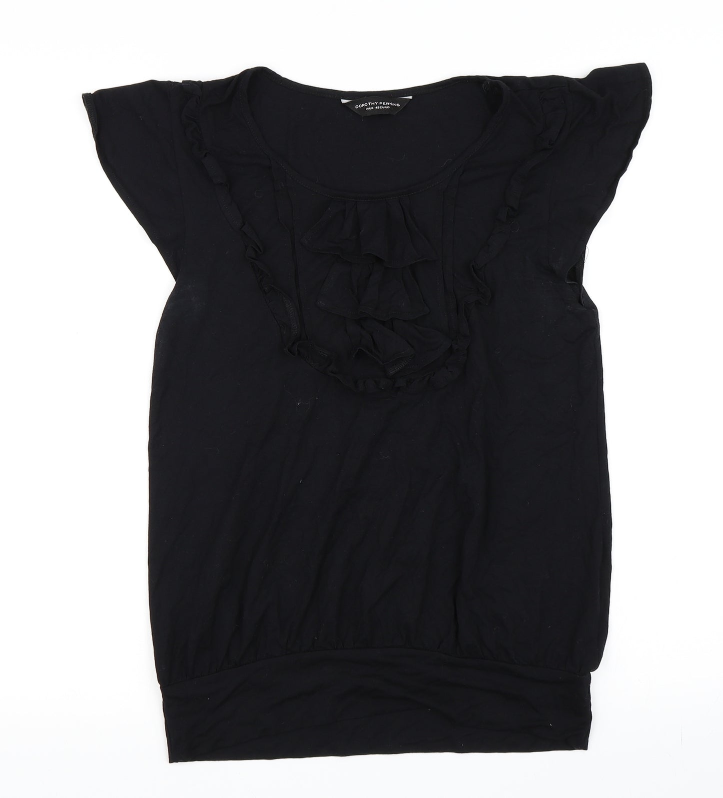 Dorothy Perkin Womens Black   Basic T-Shirt Size 14
