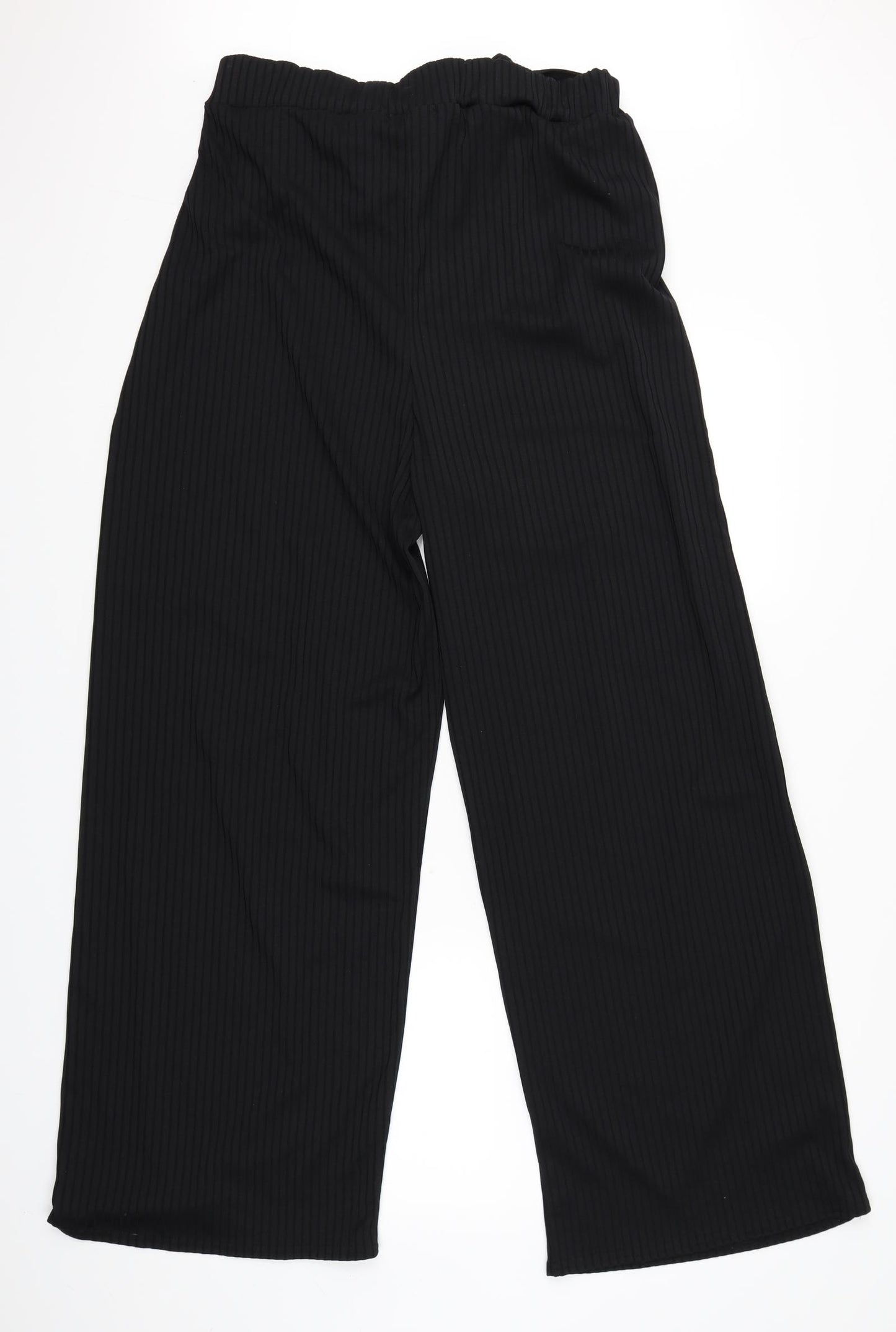Boohoo Womens Black   Trousers  Size 24 L29 in