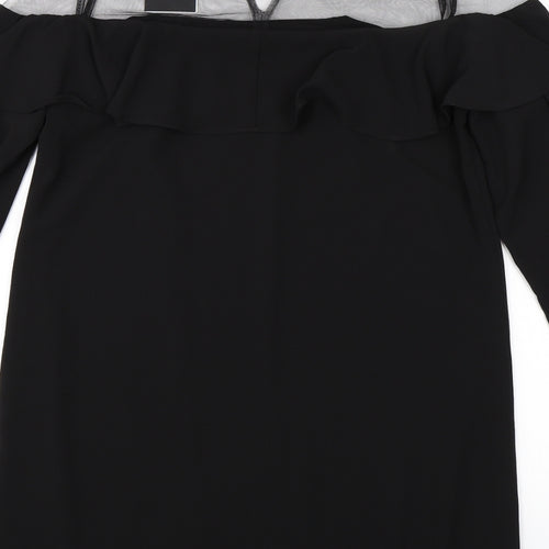 Fashion Union Womens Black   Bodycon  Size 10