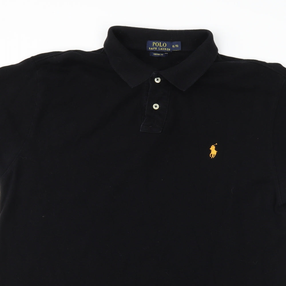 Ralph Lauren Mens Black    Polo Size XL