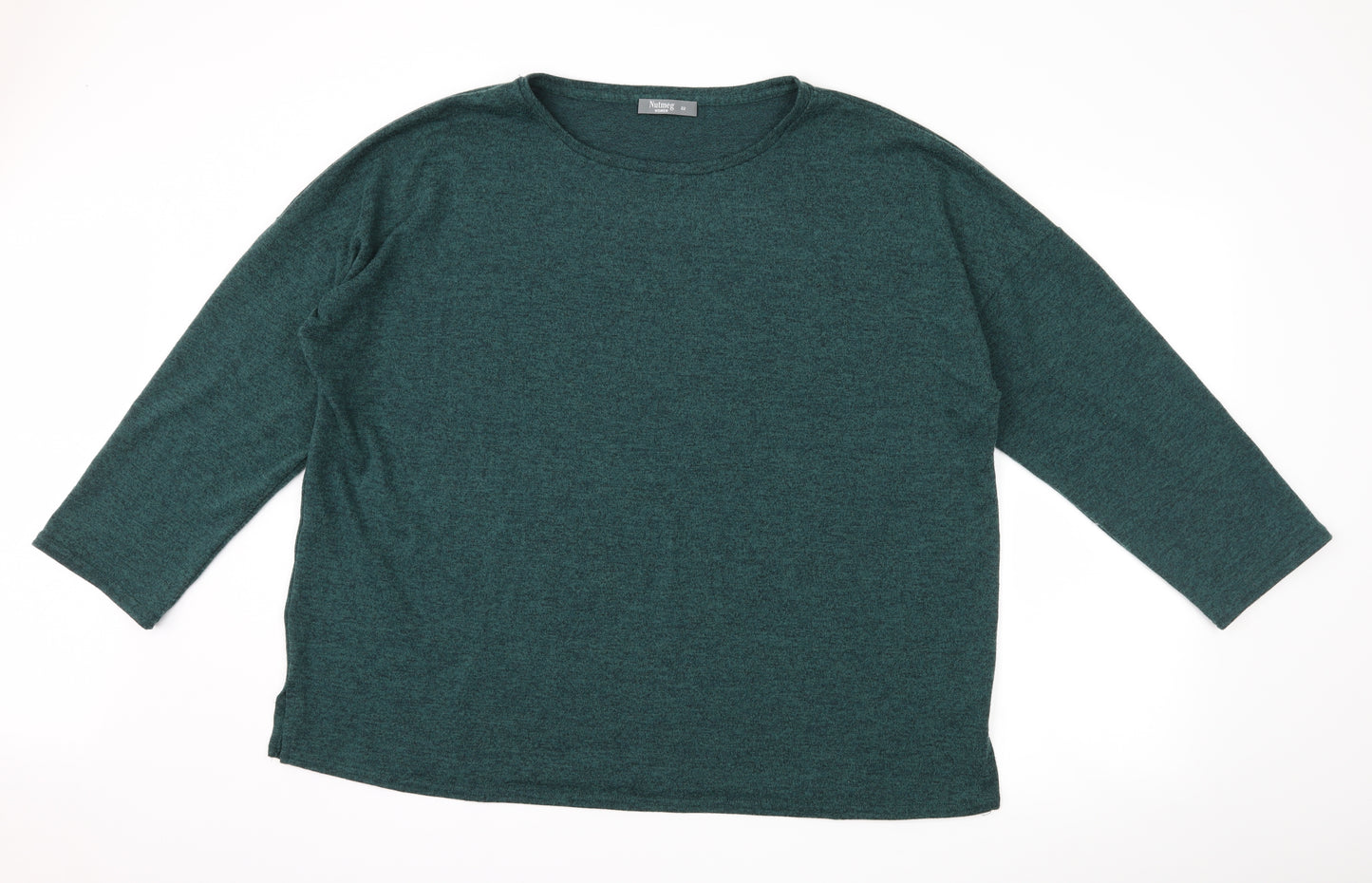Nutmeg Womens Green   Pullover Jumper Size 22