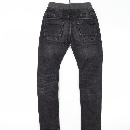 George Boys Black  Denim Straight Jeans Size 8-9 Years