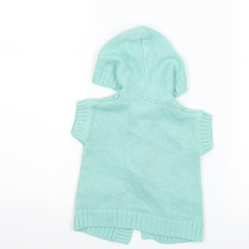 Little Lass Girls Green   Jacket  Size 3-6 Months