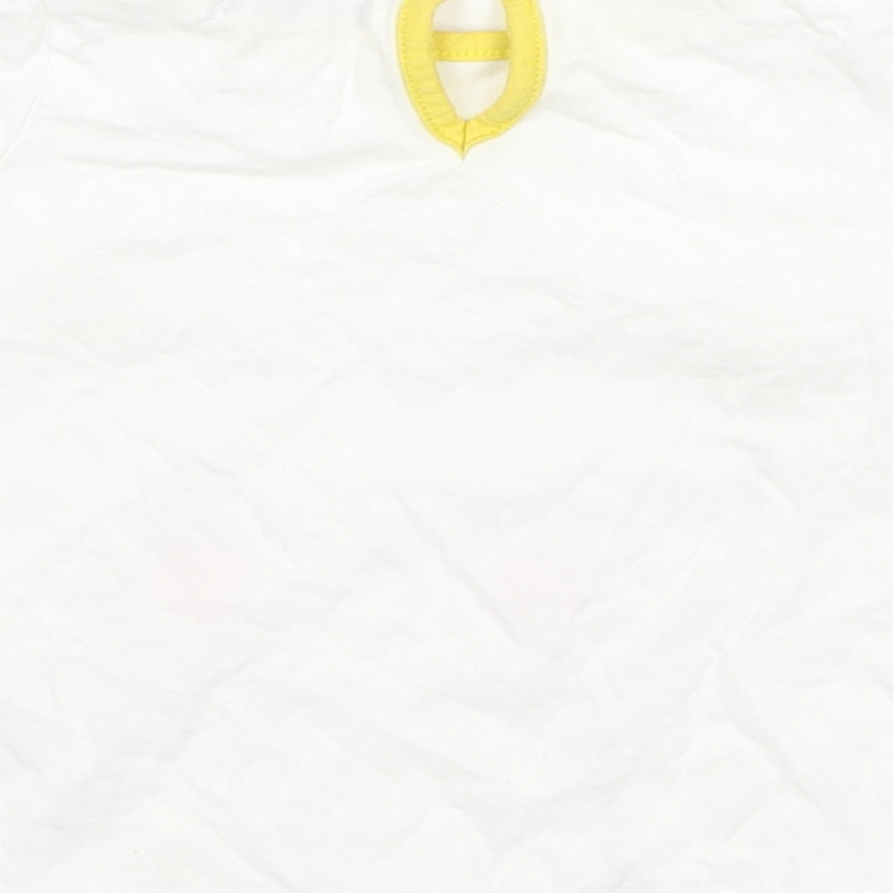 Marks and Spencer Girls White   Basic T-Shirt Size 18-24 Months  - cat