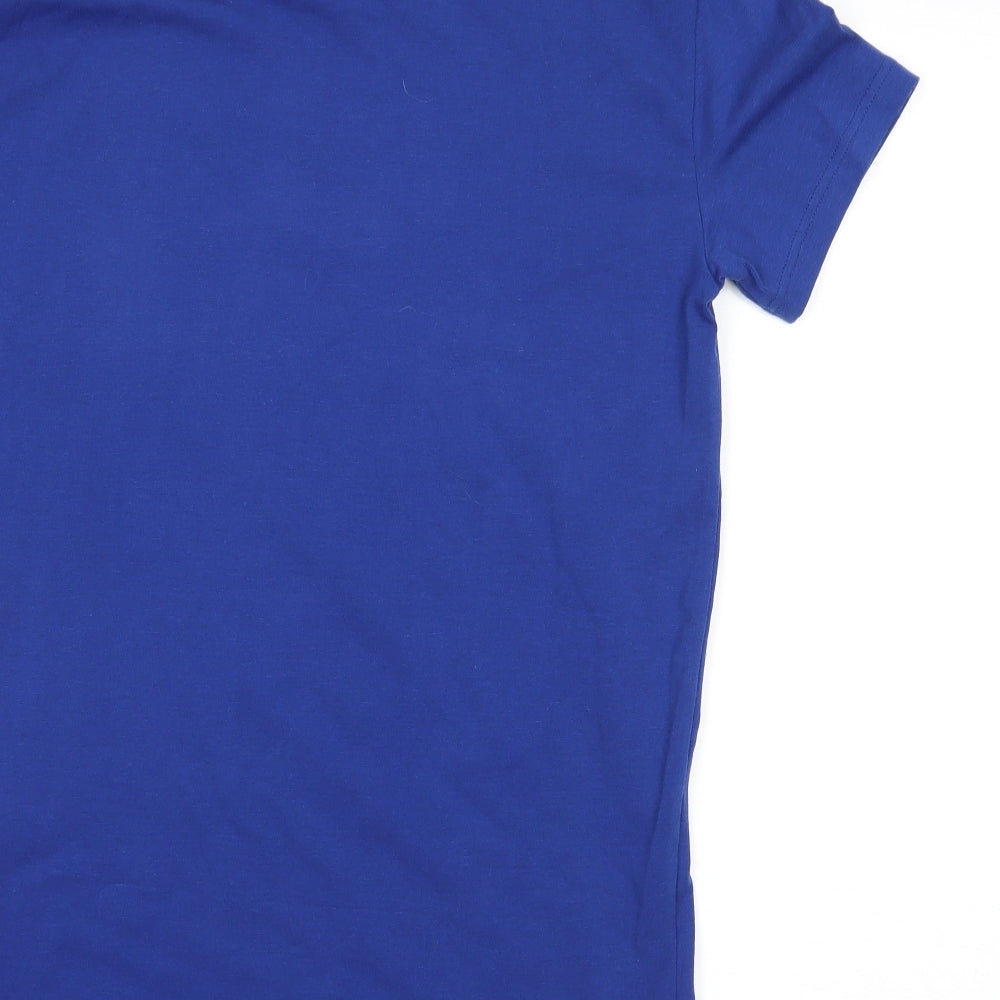 Armani Exchange Mens Blue    T-Shirt Size M