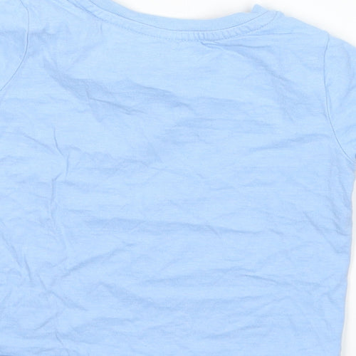 Nutmeg Girls Blue   Basic T-Shirt Size 2-3 Years  - nana loves me