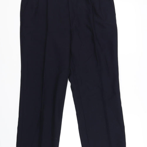 Baumler Mens Blue   Dress Pants Trousers Size 34 in L28 in