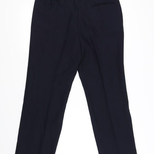 Baumler Mens Blue   Dress Pants Trousers Size 34 in L28 in