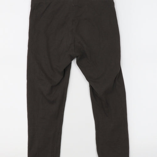 H&M Girls Grey   Cropped Trousers Size 11-12 Years