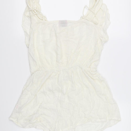 Alive Womens White   Jumpsuit One-Piece Size M